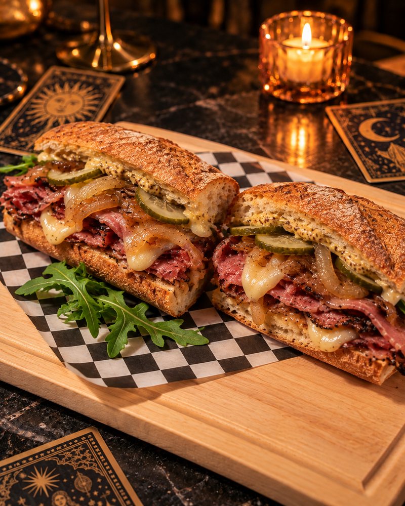 Pastrami de Marsella · Dijon & Gruyère