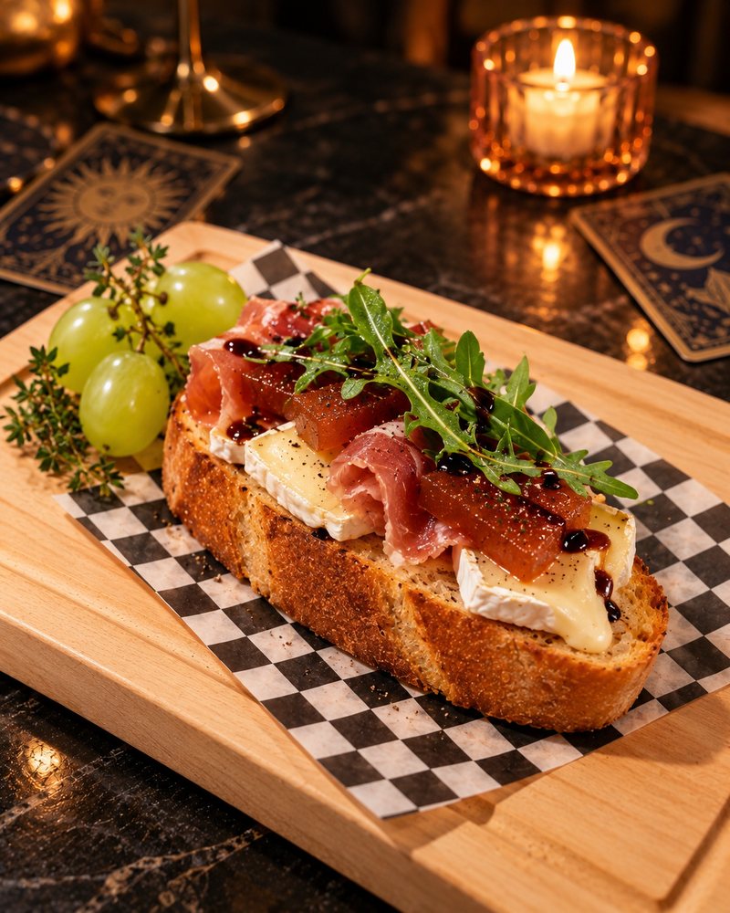 Seis de Bastos · Brie, Serrano & Membrillo